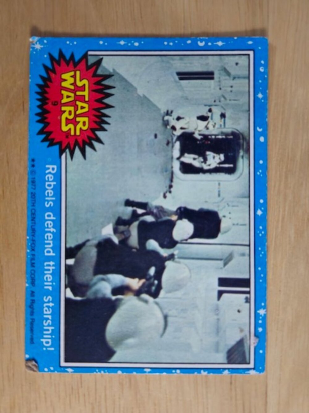Topps 1977 Rebels Defend Their Starship #9